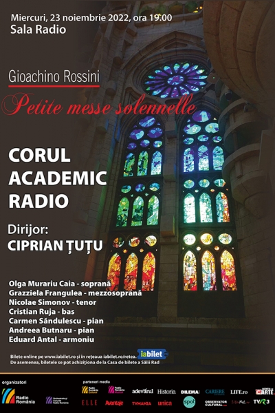 O lucrare rar cântată în România: Petite messe solennelle de ROSSINI, la Sala Radio